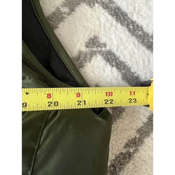 EDDIE BAUER Green Premium Quality Goose Down EB700 Zipper Puffer Vest - Picture 13 of 16